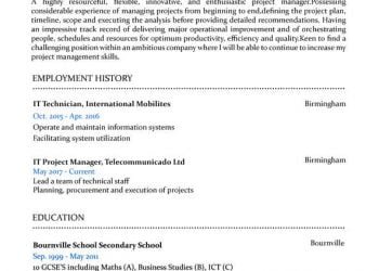 The Do’s And Do Not’s That You Should Follow While Creating Your Resume