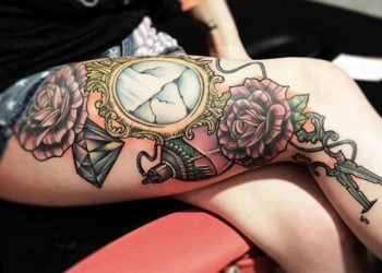 The Trendy Style of Getting Tattoos on Thigh