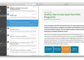 RSS feed readers. What are the latest innovations in this field?