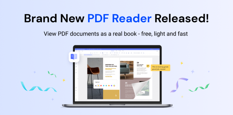 Enjoy a Book-Like Reading Experience by Wondershare PDF Reader