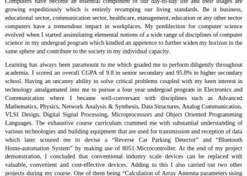 How to write a personal statement for university