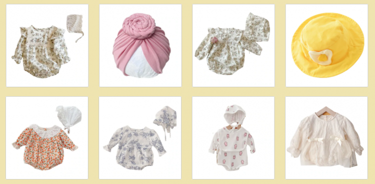 Different Types of Kids Hat and Toddler short