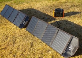 What can you run on a solar generator for camping? 