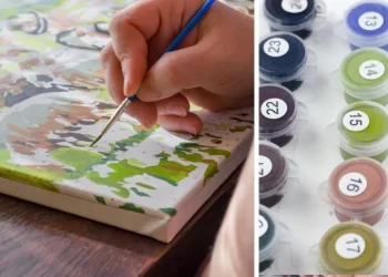 Paint by number kits to refine your skillset
