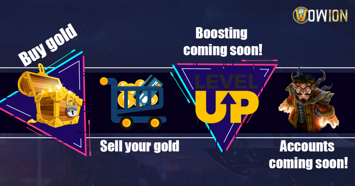 Wowion – The Best Virtual Gold & Boosting Services Platforms