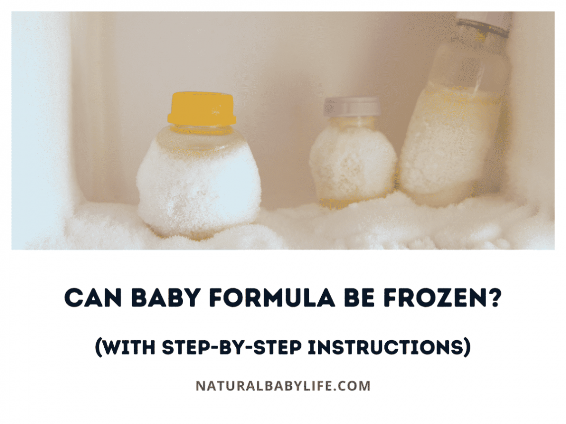 Can You Freeze Formula For Teething Babies