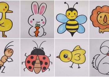 Drawing Ideas for Preschoolers and Small Kids.