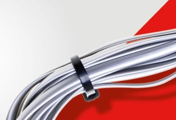 A cable tie is a type of fastener, often made from plastic or metal, used to bundle