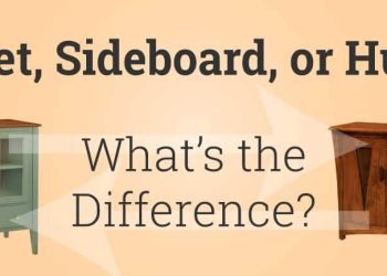 The differences between a sideboard, a console and a buffet table