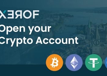 Open Crypto Account with XEROF