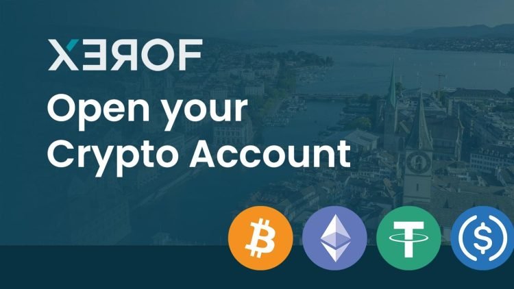Open Crypto Account with XEROF