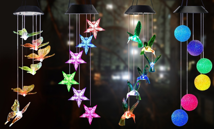 Solar-Powered Wind Chimes for Your Outdoor Oasis