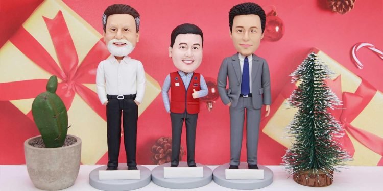 Custom Bobble Heads As Personalized Christmas Gifts