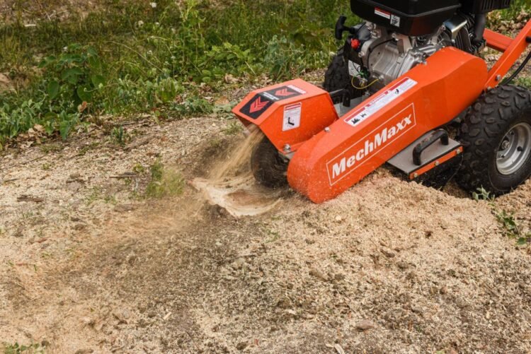 How to remove tree stumps by using a  stump grinder?