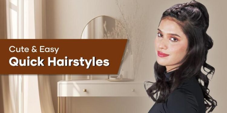 Cute & Easy Last-Minute Hairstyle Ideas | Quick & Stylish Solutions for Busy Days