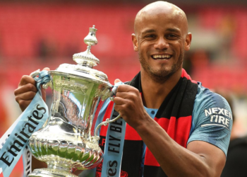 The leadership of Vincent Kompany at Manchester City