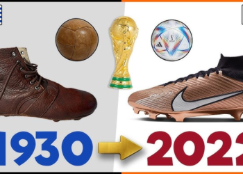 The evolution of football boots